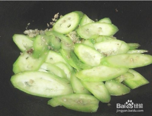 肉末炒长丝瓜怎么做好吃?