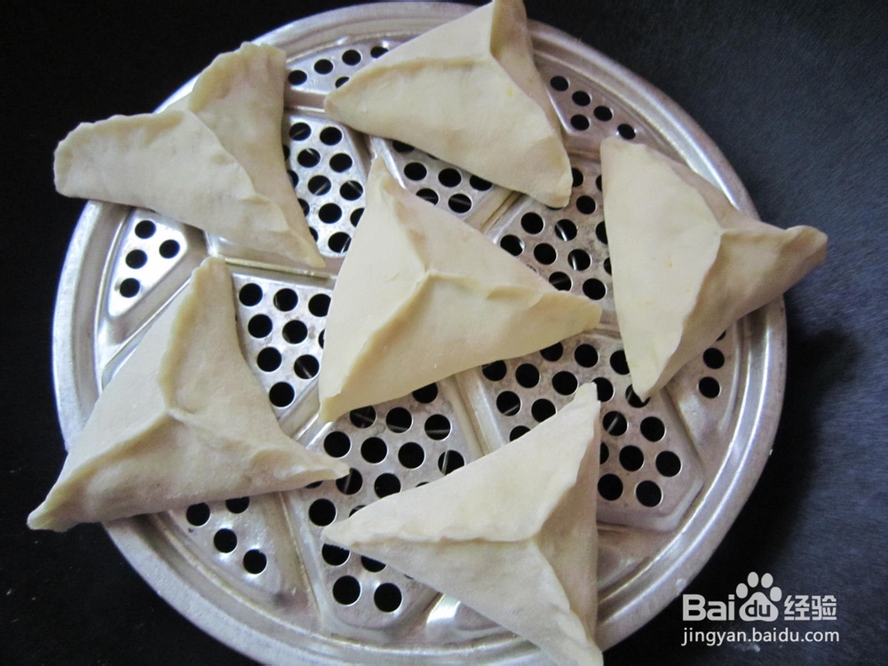 韭菜鸡蛋三角包