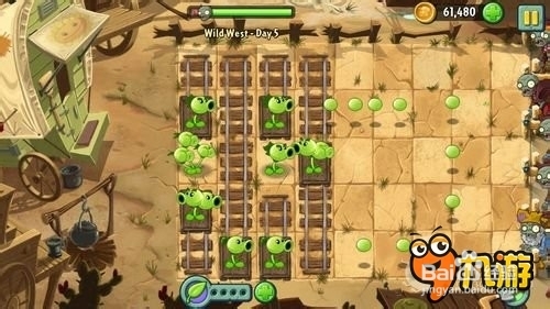 【图文】安卓ios《植物大战僵尸2》狂野西部第五