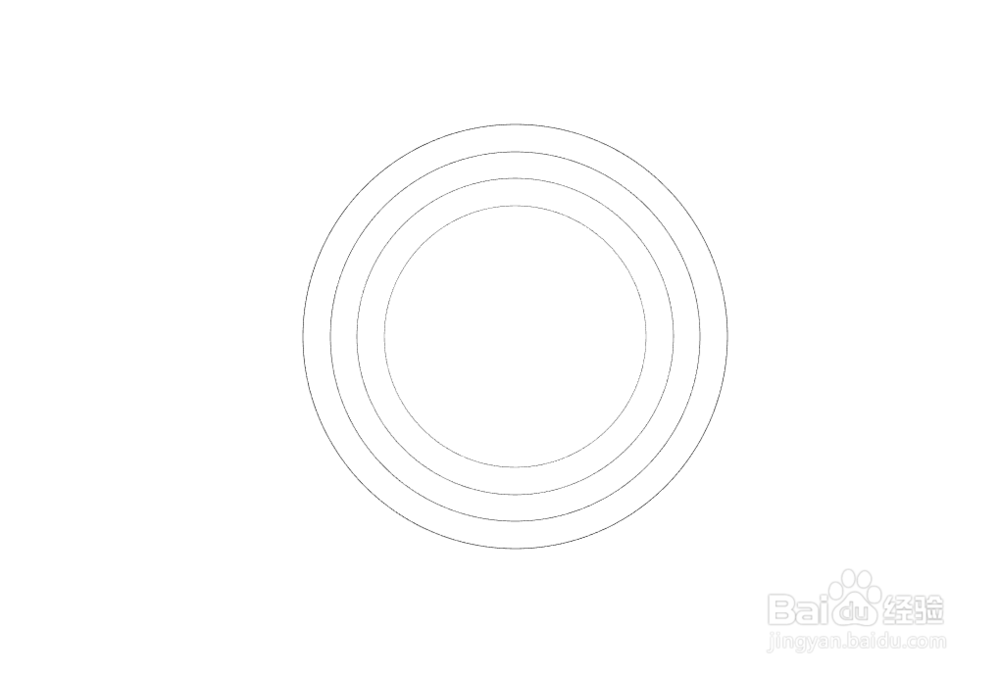 ai中如何用形状生成器工具画回形图标