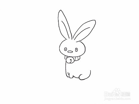 简笔画---如何画可爱的小兔子