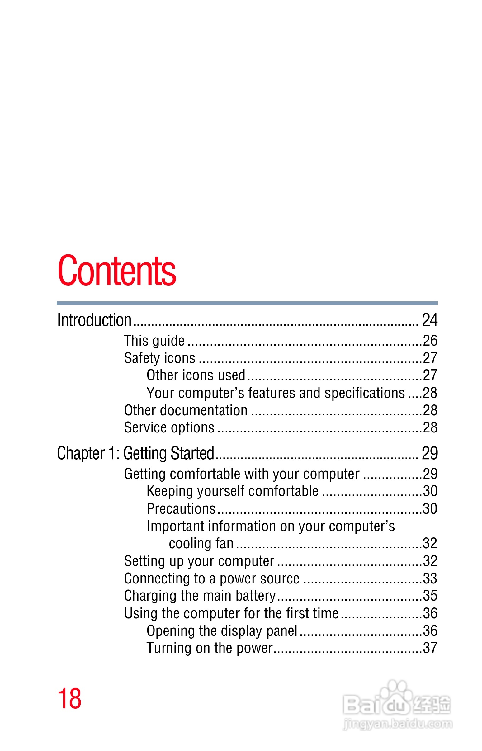 东芝NB200笔记本电脑使用说明书:[2]