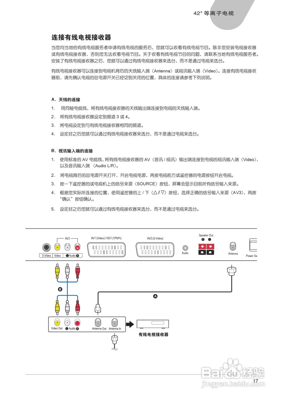 中晶MICROTEK型42寸等离子电视机使用说明书:[2]