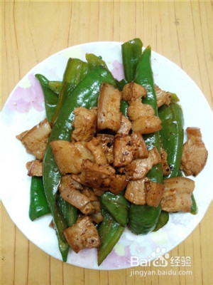 好吃的辣椒炒肉