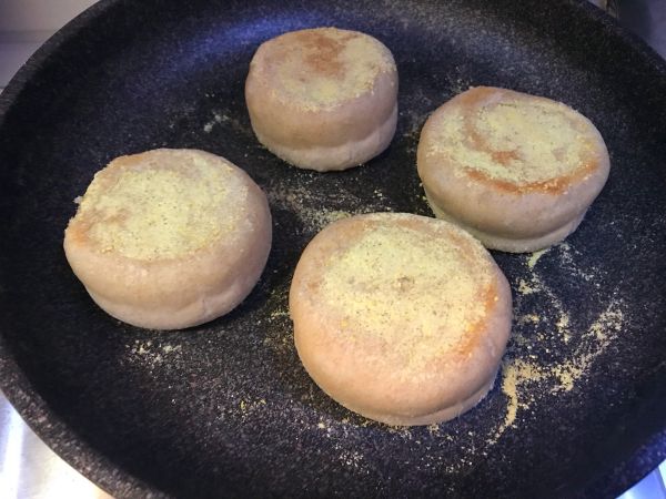 全麦英式麦芬(muffin)