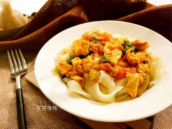 奶酪番茄鸡蛋面