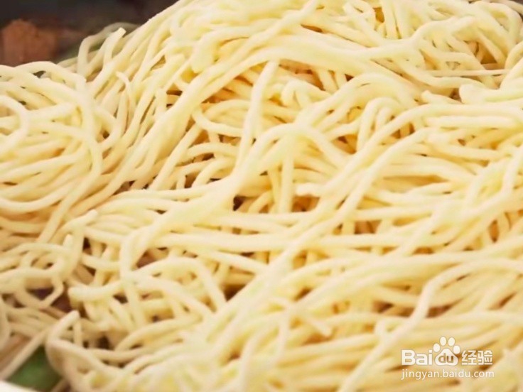 简易版豆角焖面的做法
