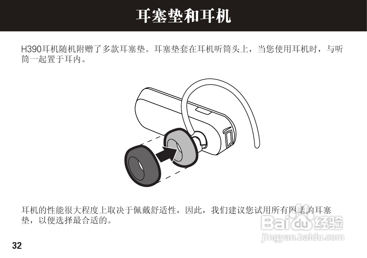 摩托罗拉H390蓝牙耳机使用说明书:[4]