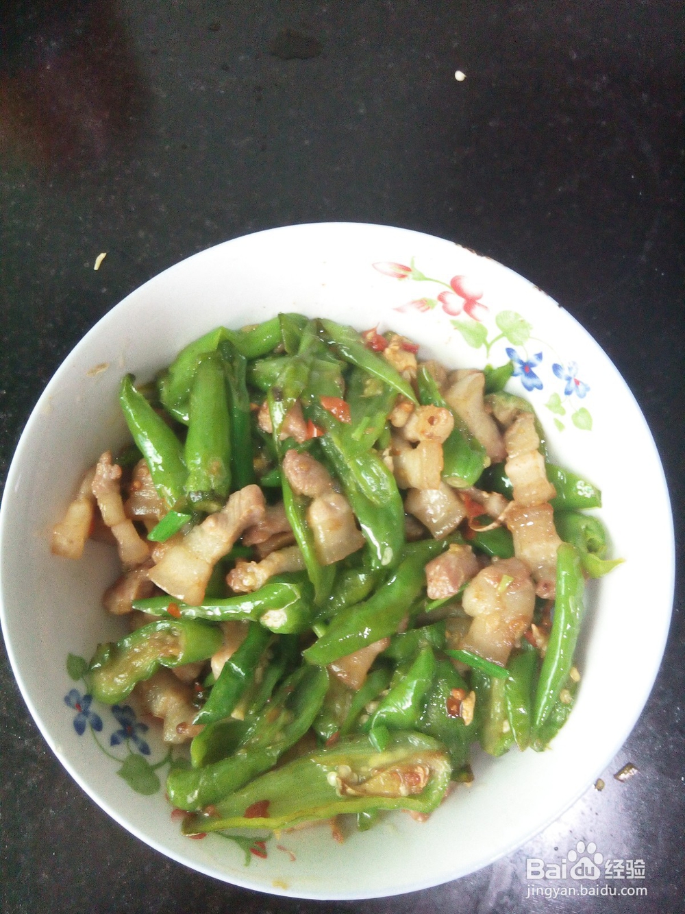 湘菜青辣椒炒肉