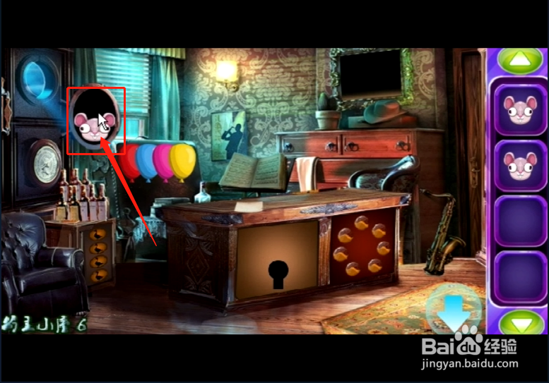 密室小游戏《可爱大象逃跑》如何通关