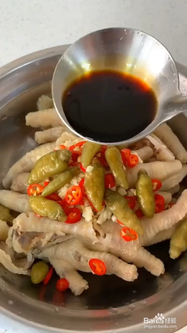 如何制作凉拌凤爪