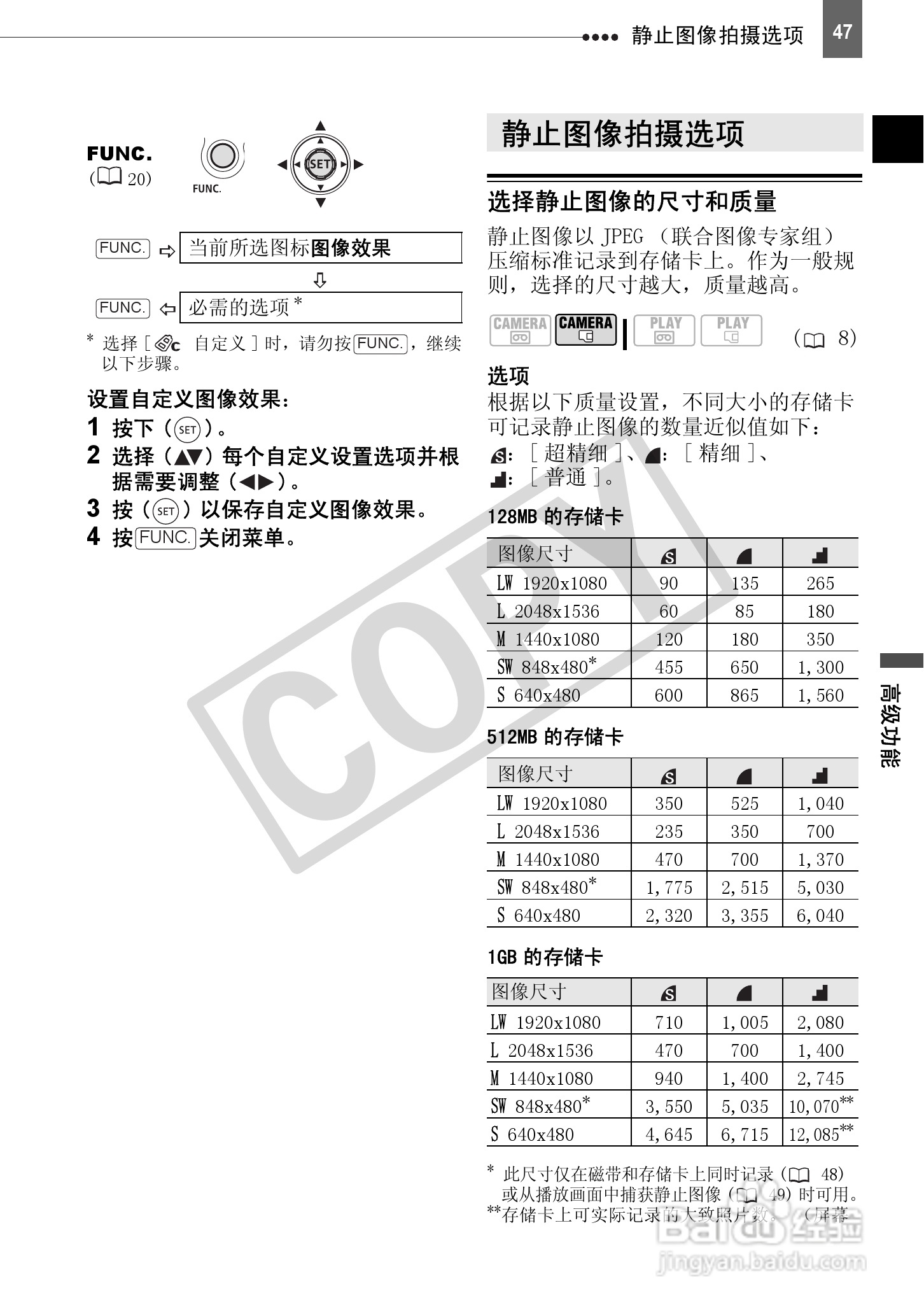 佳能HV40数码摄像机使用说明书:[5]