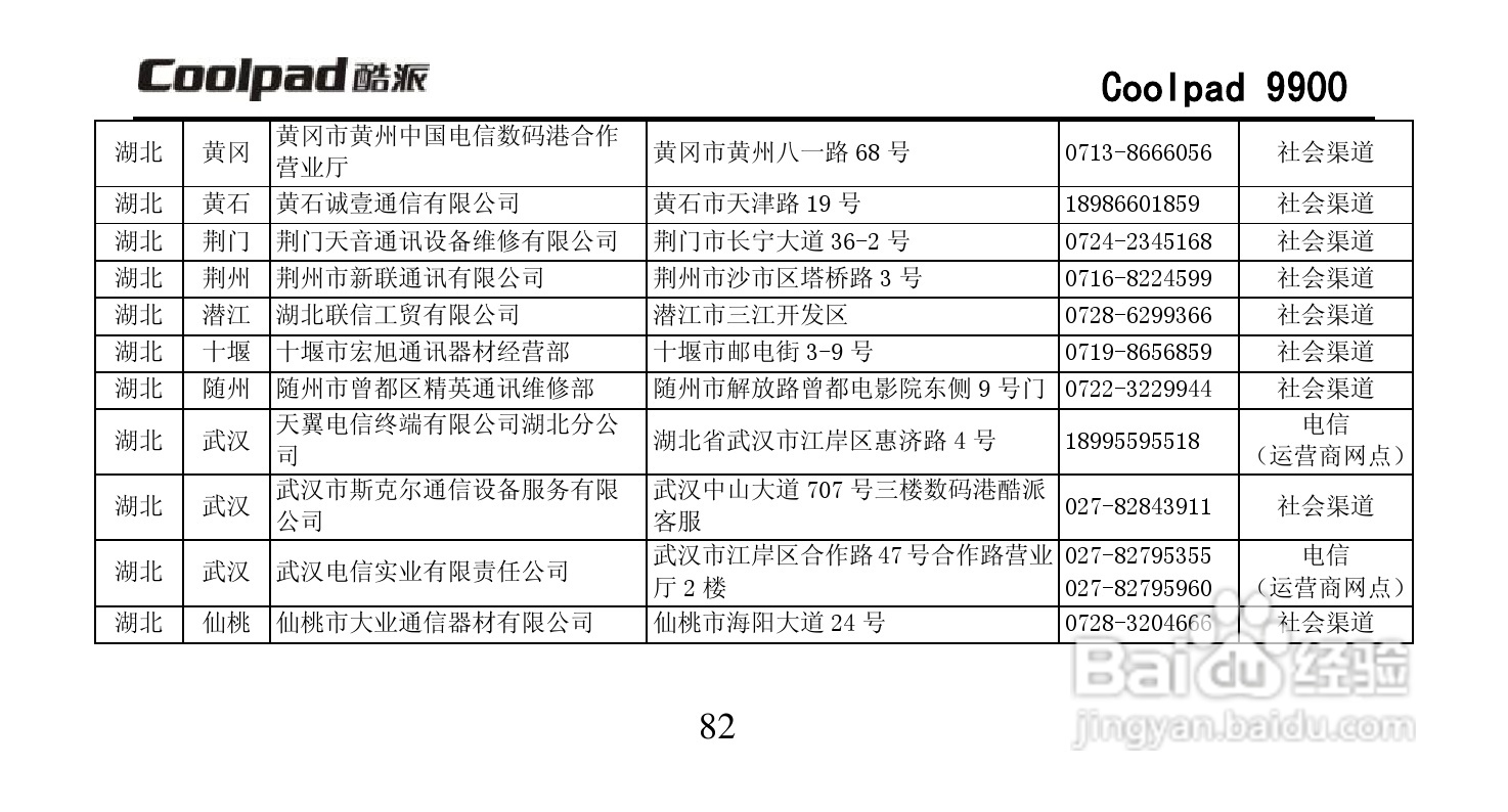 酷派Coolpad 9900手机使用说明书:[10]