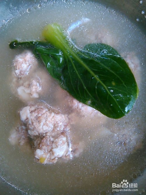 青菜豆腐肉圆汤怎么做？