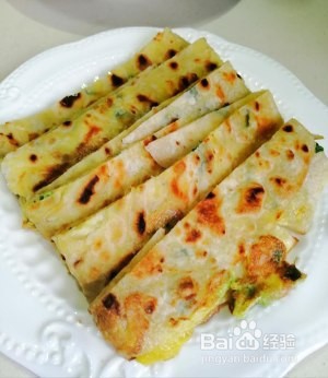 美味的单鸡蛋饼