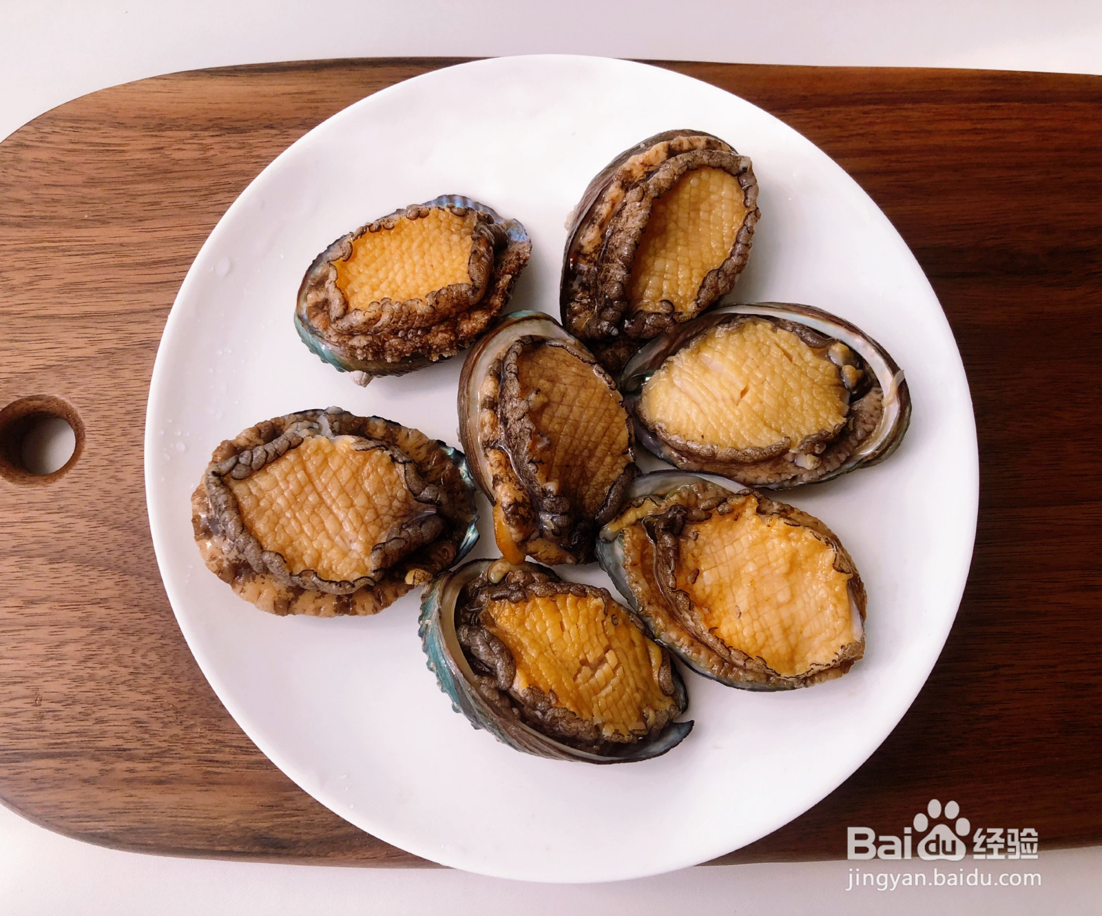 河虾籽豉油蒸鲍鱼的做法