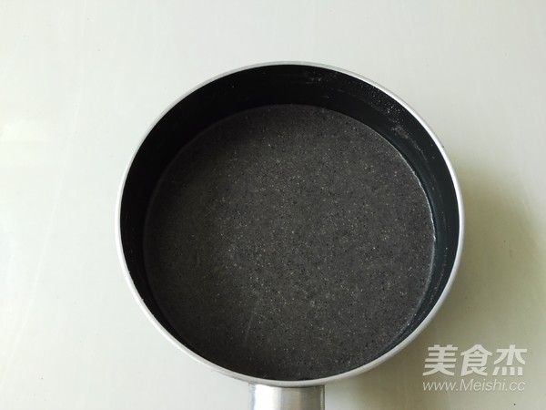 花生黑芝麻糊