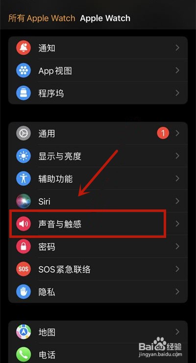 苹果手表静音怎么设置