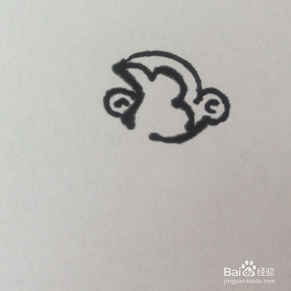 怎么画猴的儿童画?猴的儿童画怎么画呢?