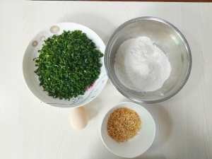 主食韭菜馅饼