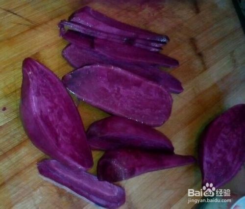 炸紫薯的做法