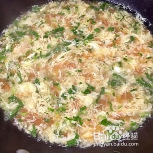 超级简单的番茄蛋花汤