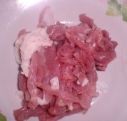 酸菜丝炒肉丝的做法