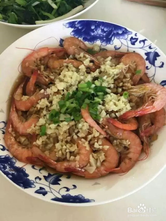 蒜蓉大虾，营养还补钙