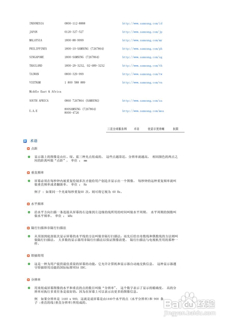 三星961BW液晶显示器使用说明书:[5]