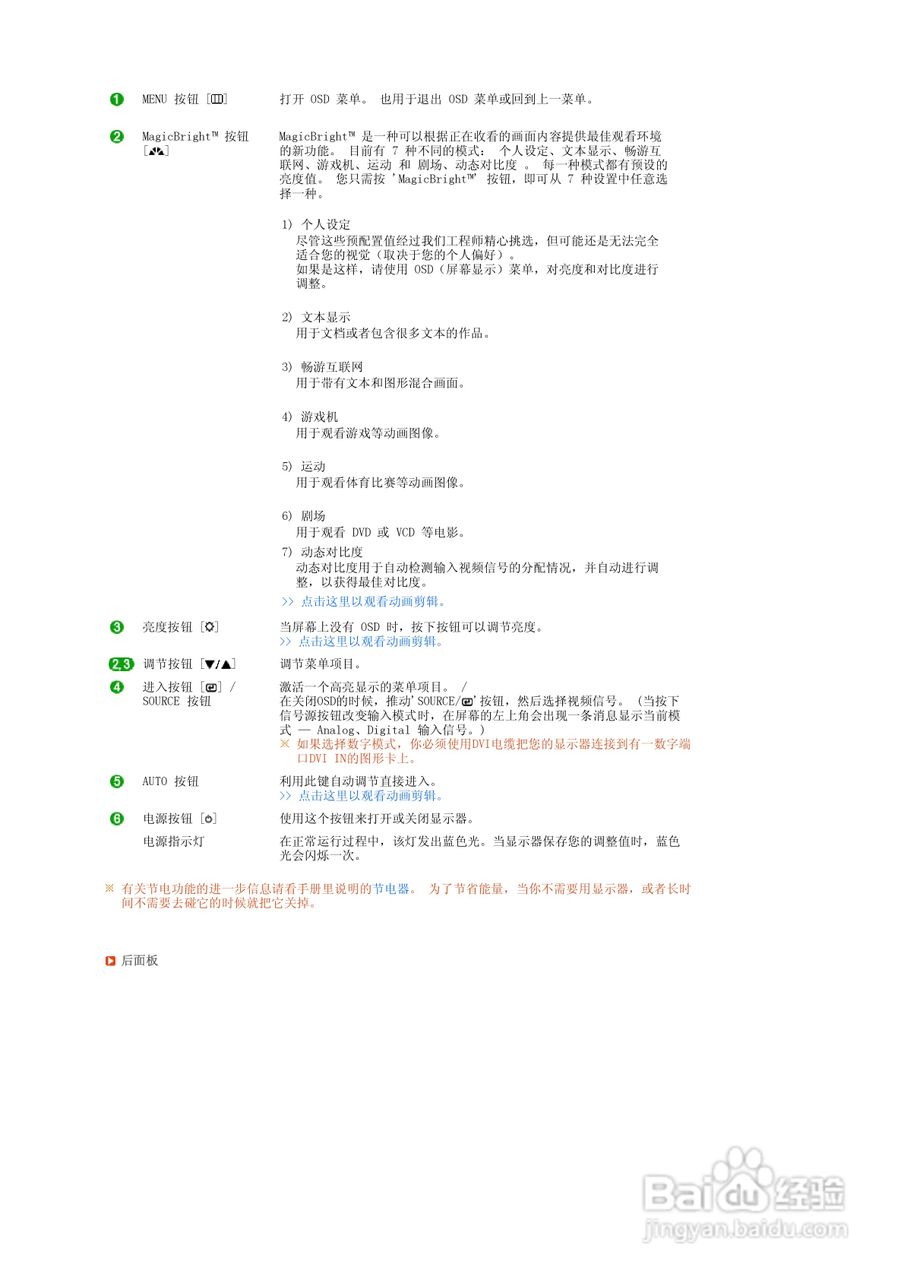 三星932BPlus液晶显示器使用说明书:[2]