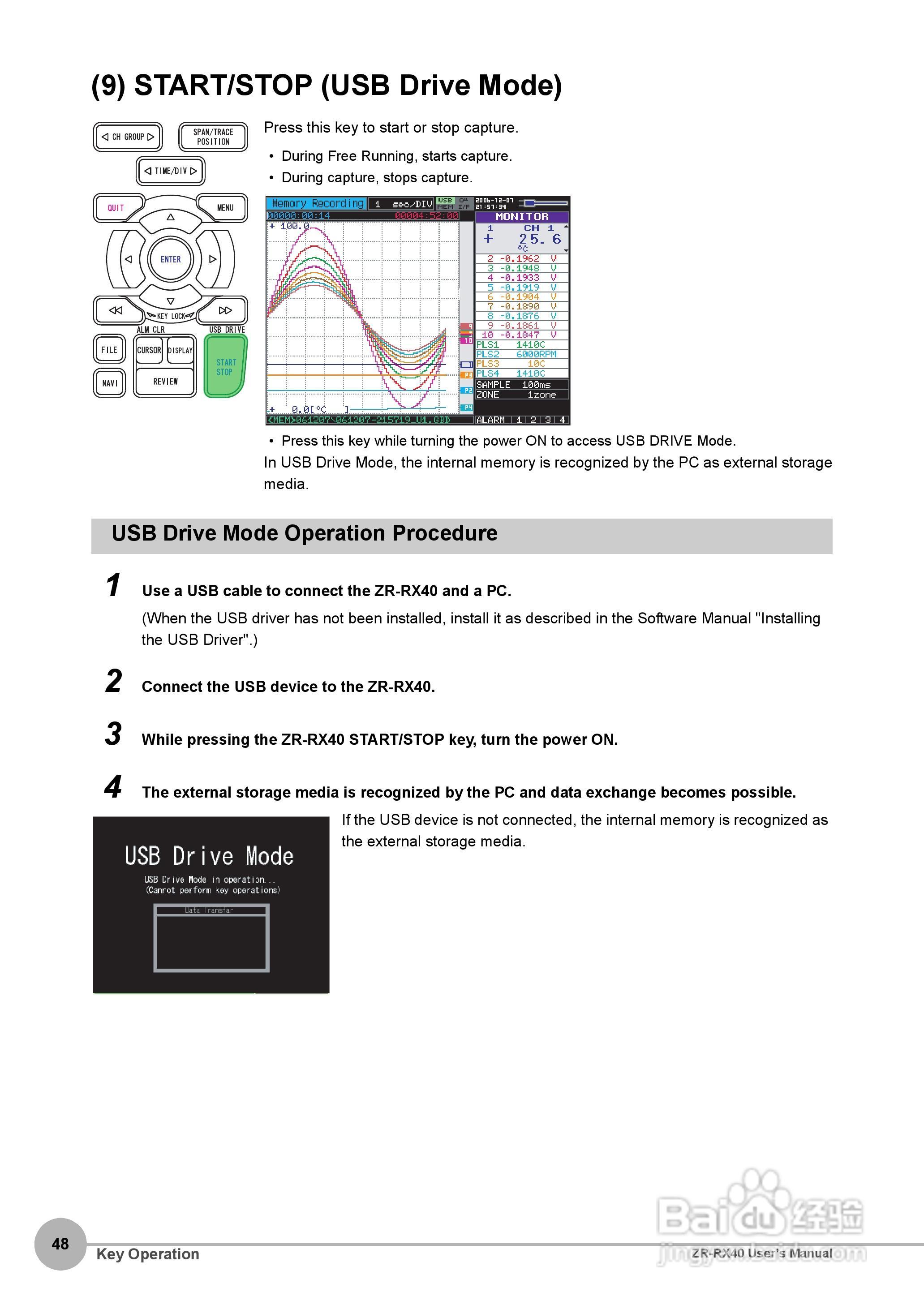 OMRON ZR-RX40多功能记录器说明书:[5]