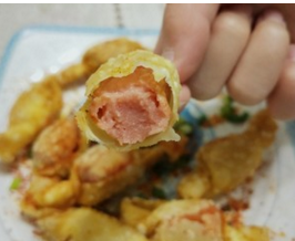 小零食‘脆皮火腿肠’