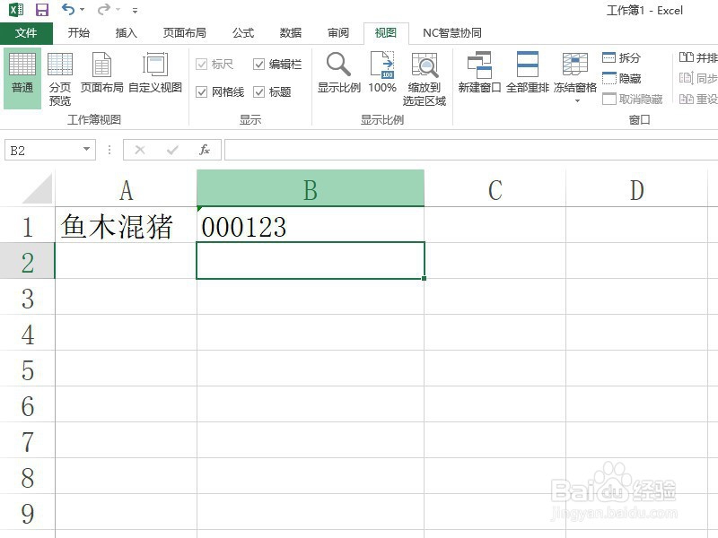 如何在Excel单元格中输入0开头的数字?