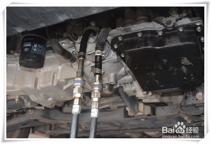 马自达自动变速箱换油保养,循环机换油