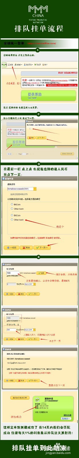 MMM注册及操作步骤