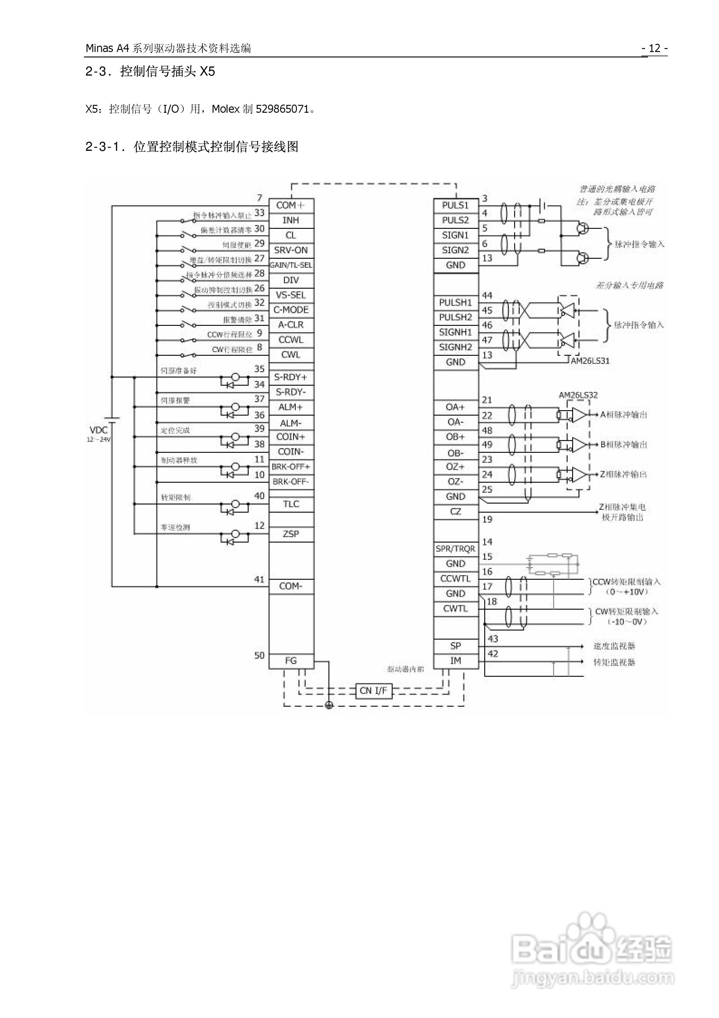 松下mknas系列ac伺服驱动器说明书:[2]