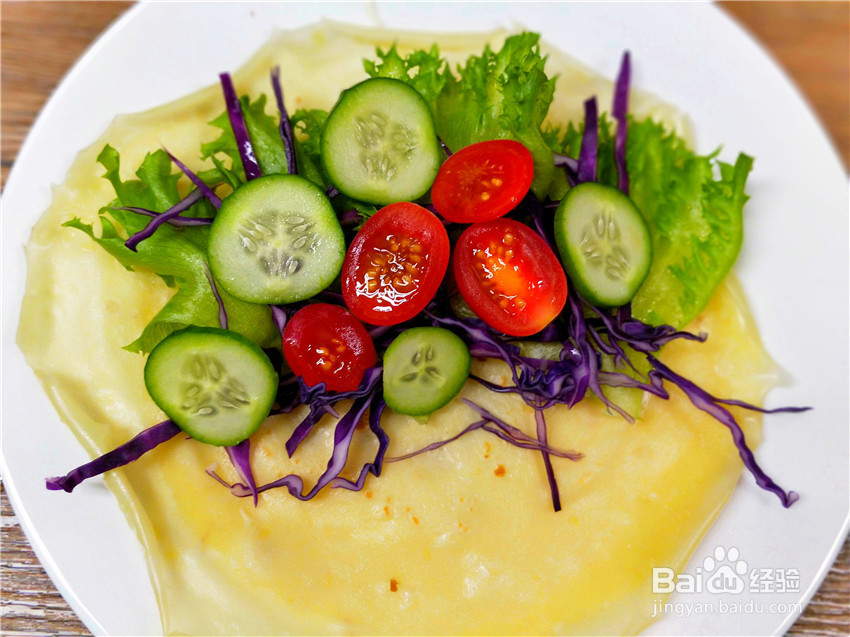 快手版鳗鱼可丽饼的做法