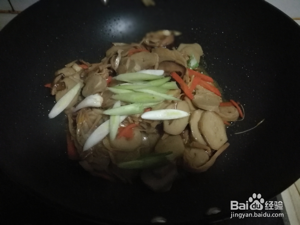 做出入味的什锦炒面筋