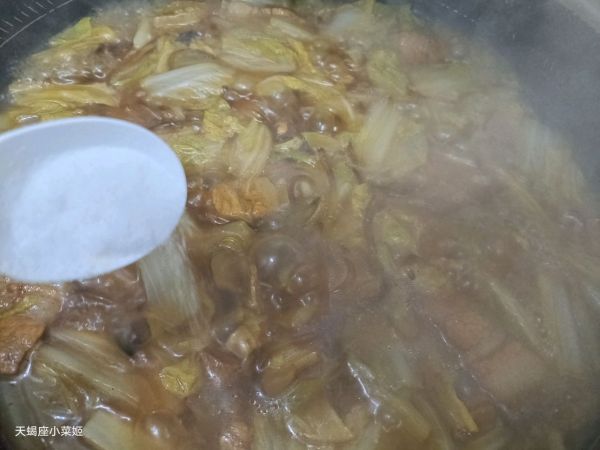 猪肉白菜炖粉条