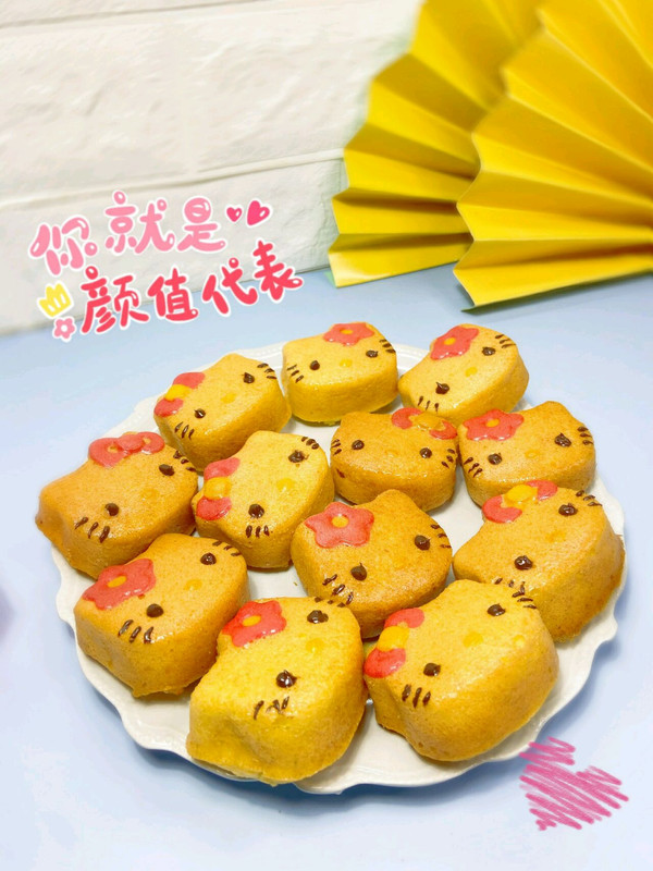 凯蒂猫海绵蛋糕