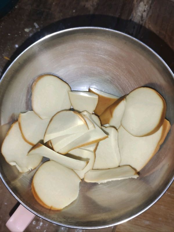 素鸡豆干炒火腿