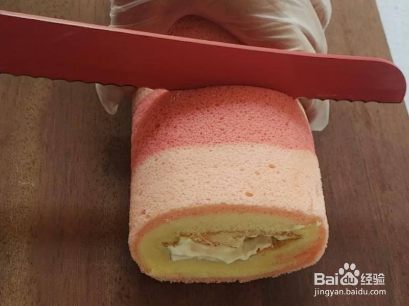 可可爱爱蛋糕卷的做法