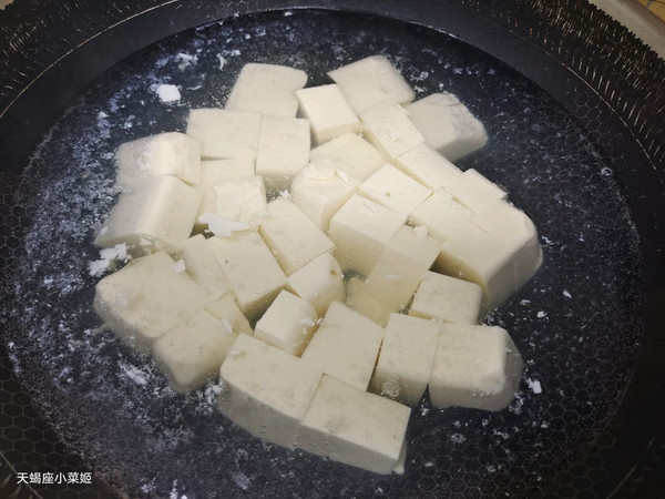 虾仁蟹黄烩豆腐