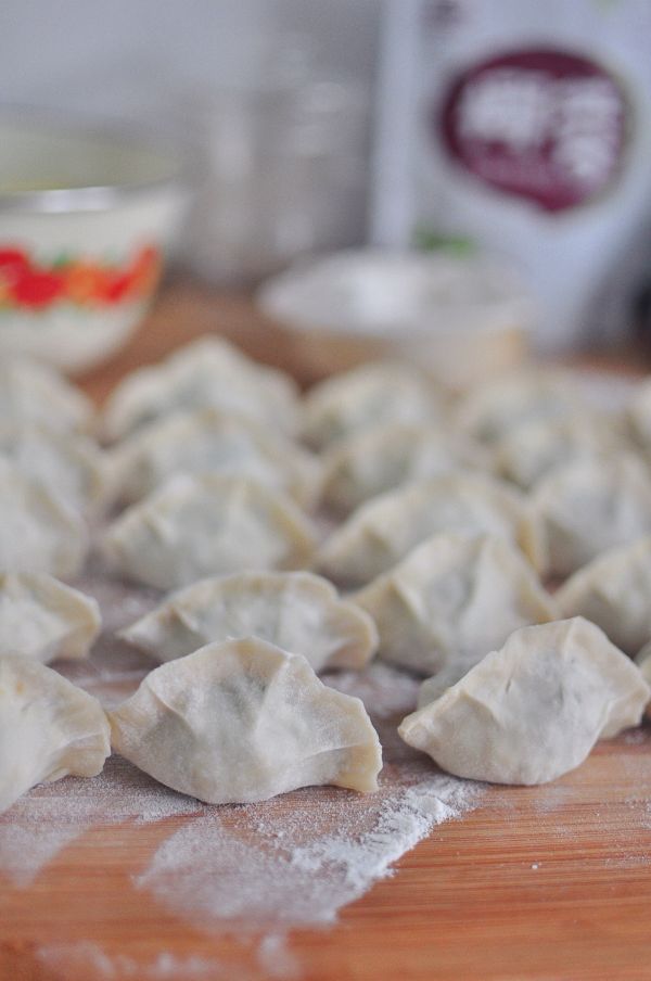 韭菜鸡蛋大饺子