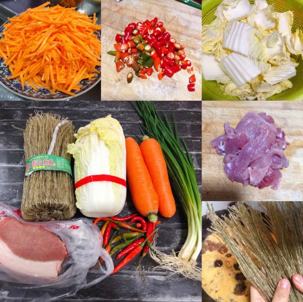 猪肉白菜炖粉条