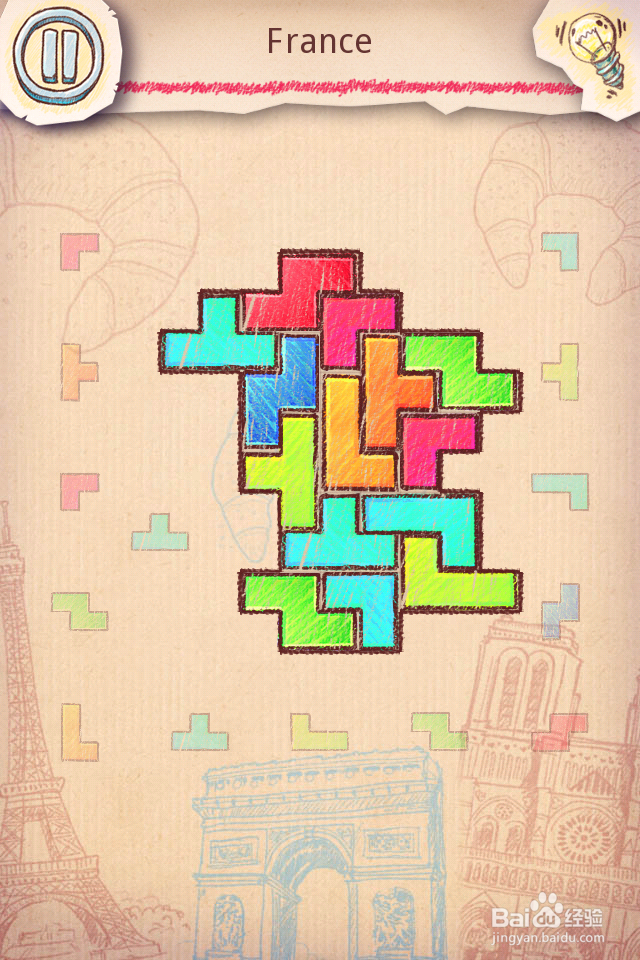 Doodle Fit2 攻略-4 France