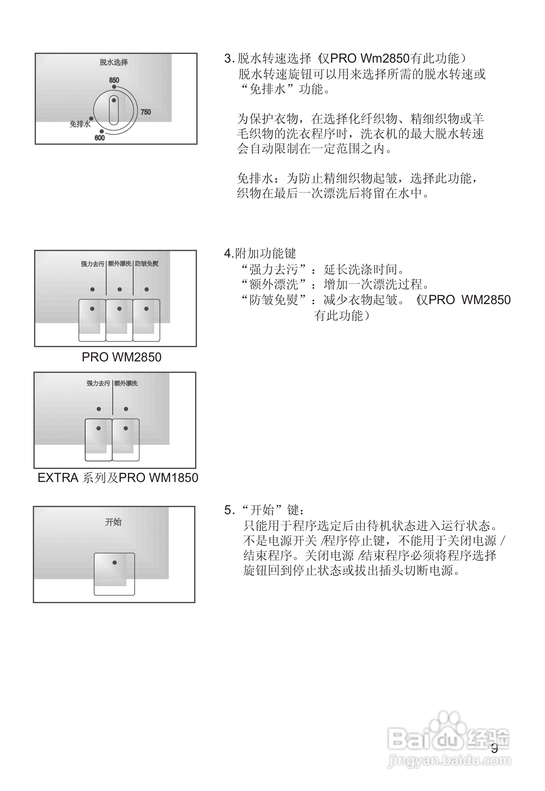 西门子EXTRA 1650洗衣机使用说明书:[2]