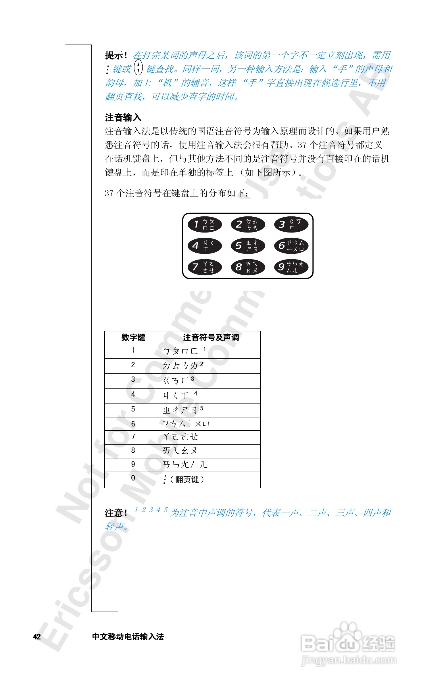 爱立信R320sc手机使用说明书:[5]