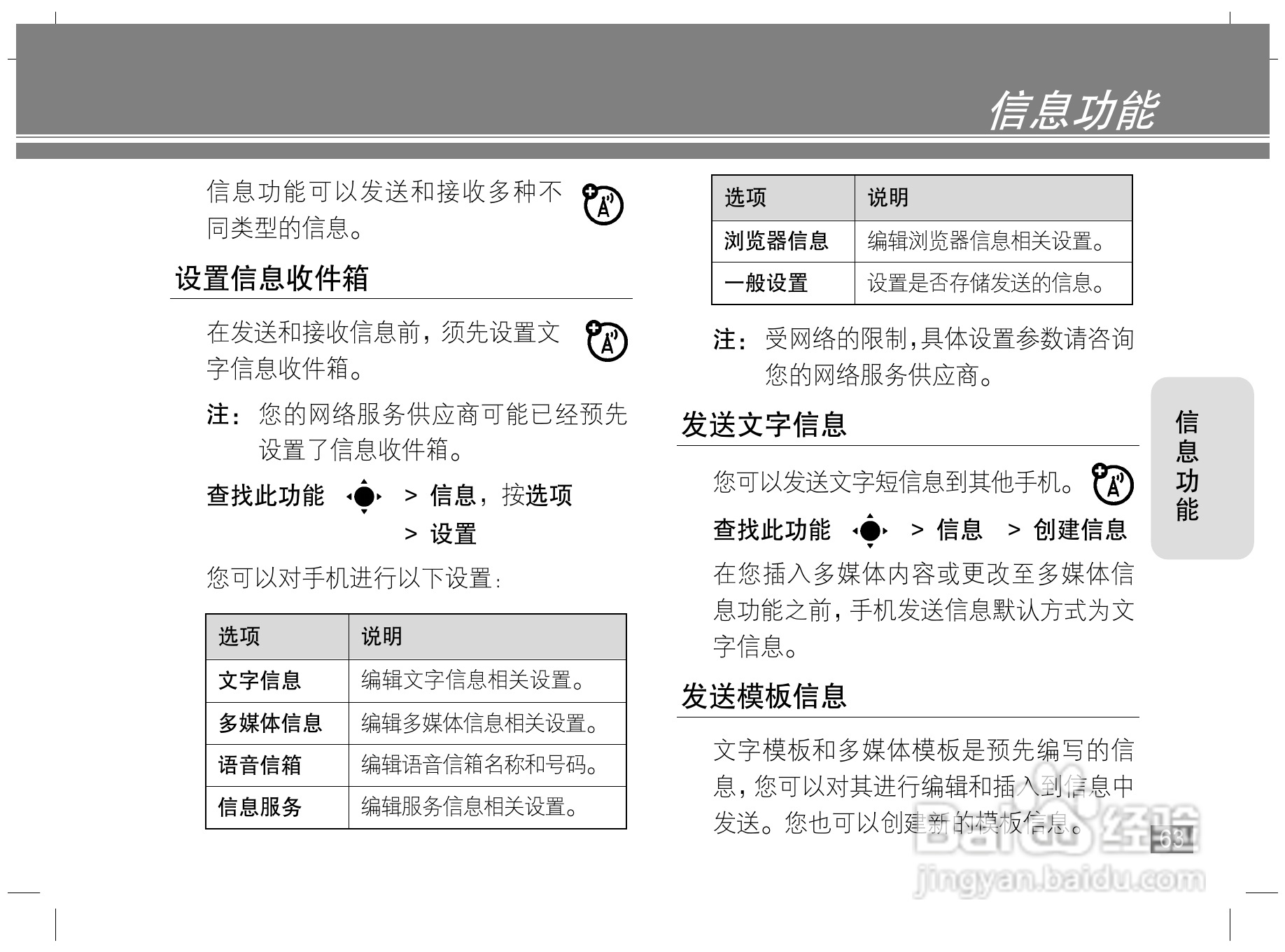 摩托罗拉Z6手机使用说明书:[7]