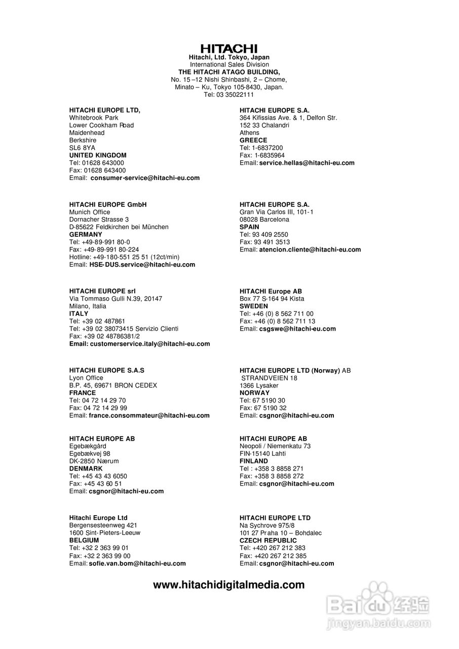 日立 PJTX10投影机说明书:[7]